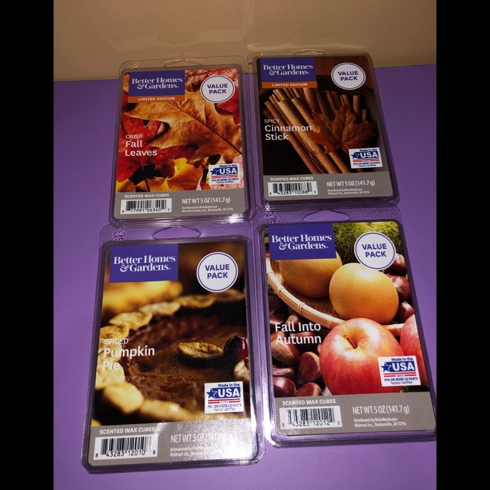 Better Home and Garden Wax Melts